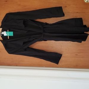 Black trench coat